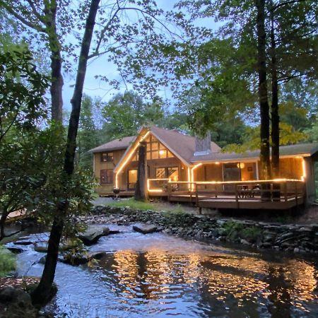 Secluded Chalet On Stream-Mins To Camelback Tannersville Luaran gambar