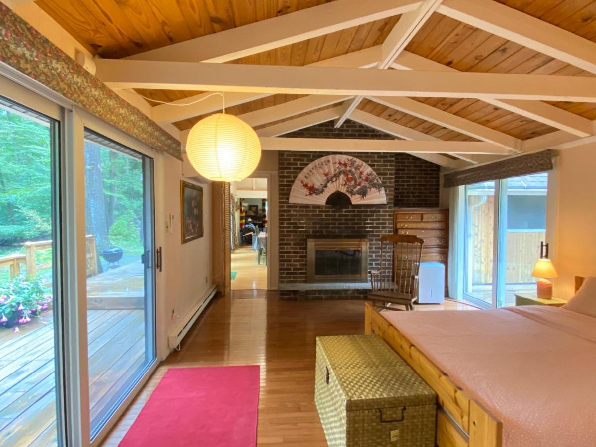 Secluded Chalet On Stream-Mins To Camelback Tannersville Luaran gambar